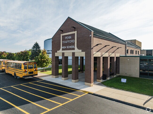 Penn Trafford High School sits nearby.