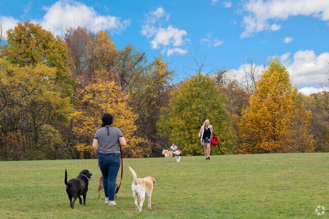 Friends gather at Sewickley Heights Borough Park, near Leet Township.