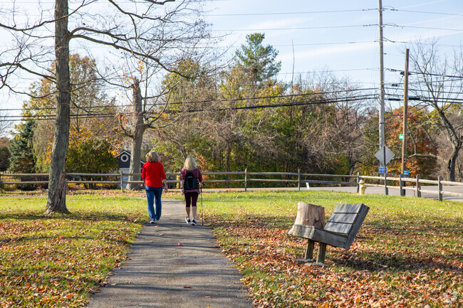 Bright Meadows Community Park has convenient walking trails for the locals.