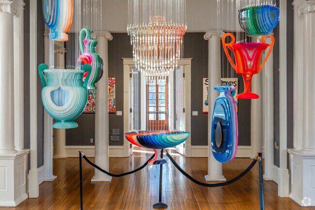 Old Decatur is home to the Carnegie Visual Artsw Center.