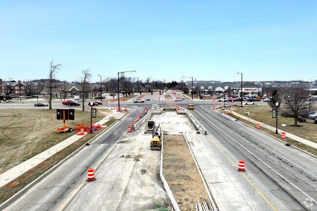 Purple Line in Lawrence was supposed to start in 2021 but was delayed and is under construction.