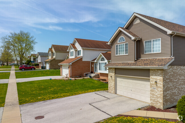 Newer subdivisions include modern traditional homes with ample yard space in University Park.