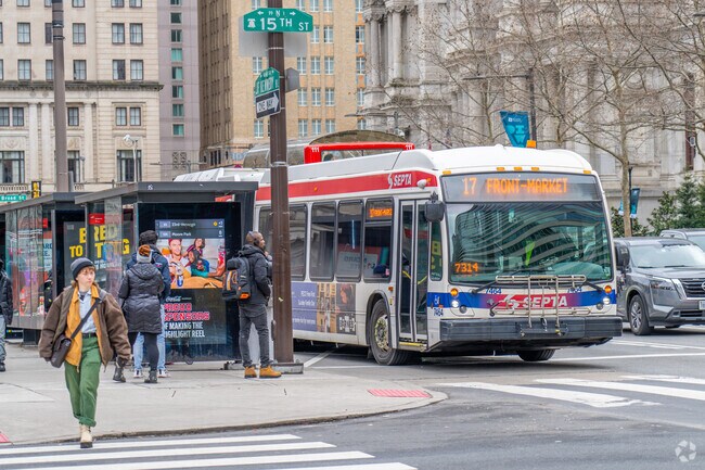 Rittenhouse residents enjoy access to several convenient bus stops.