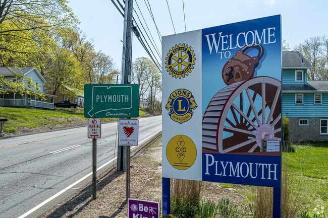 Welcome to Plymouth, where residents are proud of the town's important role in clock making and lock making.
