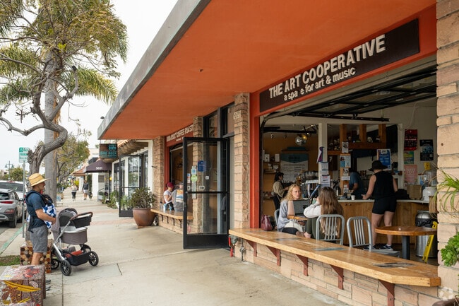 Bird Rock Roasters in was founded in this neighborhood and now has several locations.