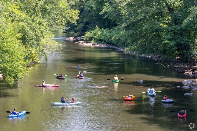 Muir residents can enjoy kayaking and other water activities on the Swatara Creek.