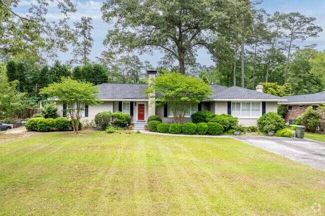 Traditional Ranch-style homes are quite common in Forest Acres.
