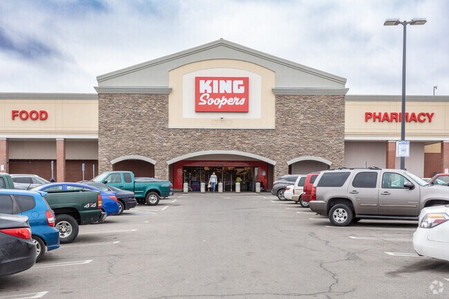 King Soopers is just down the street for all of you grocery needs.