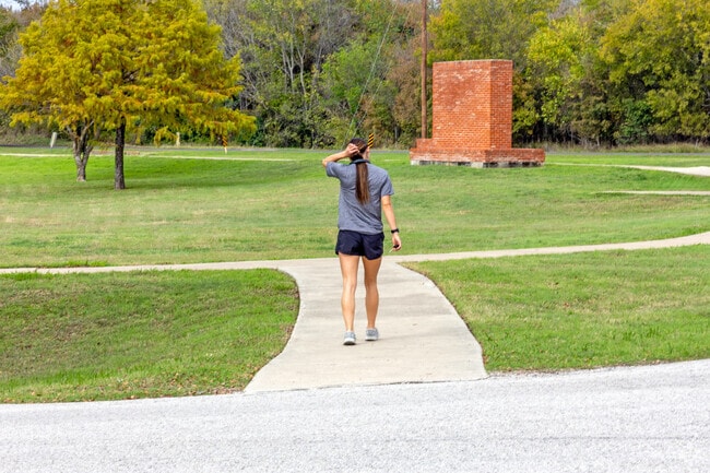 Get in your steps at a park in Midway of Temple, TX.
