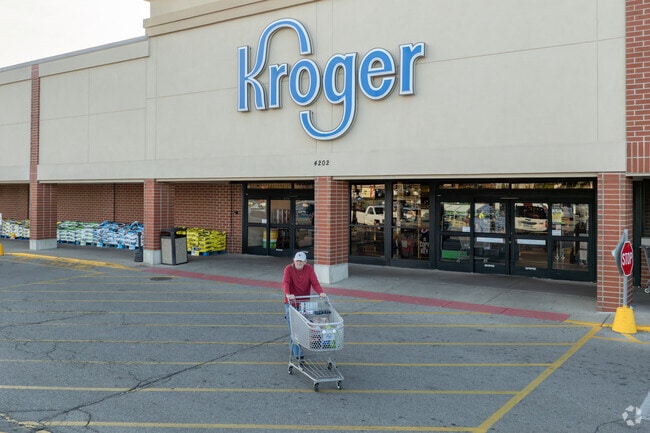 Shop at Kroger in North Perry for grocery needs.