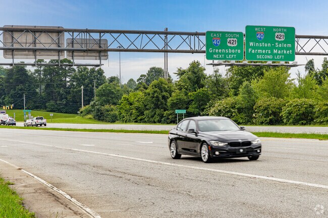 Bent Tree is well connected to the larger area via Interstate 40.