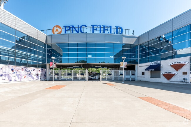 The Minor League RailRiders baseball team play at PNC Field.