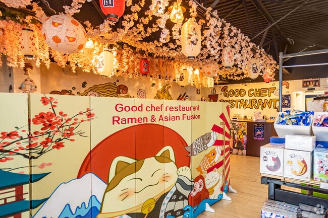 Good Chef Restaurant serves sushi and Japanese curry to Sweetwater locals.