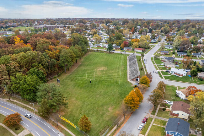 Reginald F Lewis High School serves students from 9th through the 12th grade.