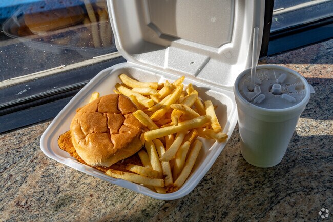 Embassy Coney Island, located in Mohican Regent, is known for its legendary chicken sandwich.