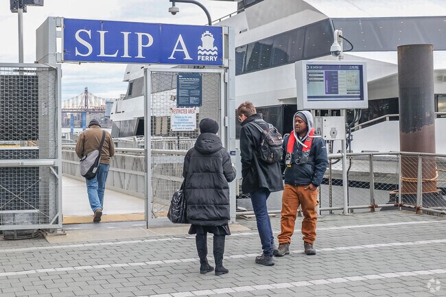 The East River Ferry docks in Murray Hill.