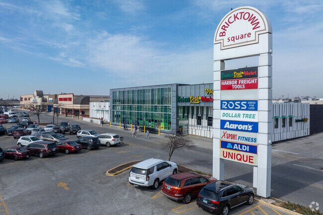 Bricktown Square is a major retail center on the outskirts of Belmont Central.