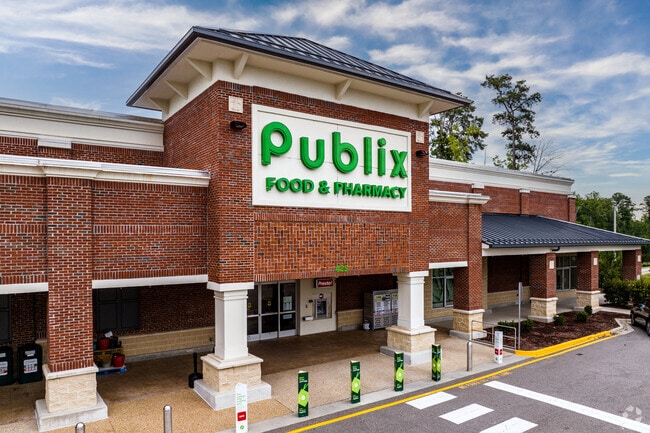 Many residents in Amberly do their grocery shopping at Publix.