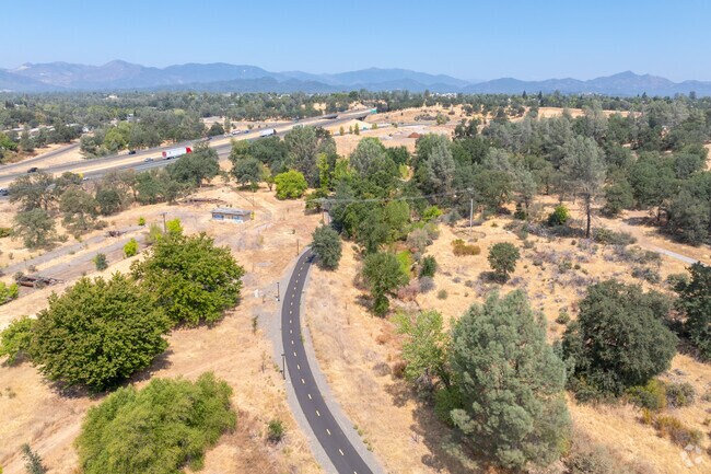 The Boulder Creek Bridge Trail is near I-5 and Route 299.
