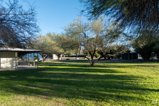 There's plenty of green grass and open spaces for kids to enjoy at Green Fields School.