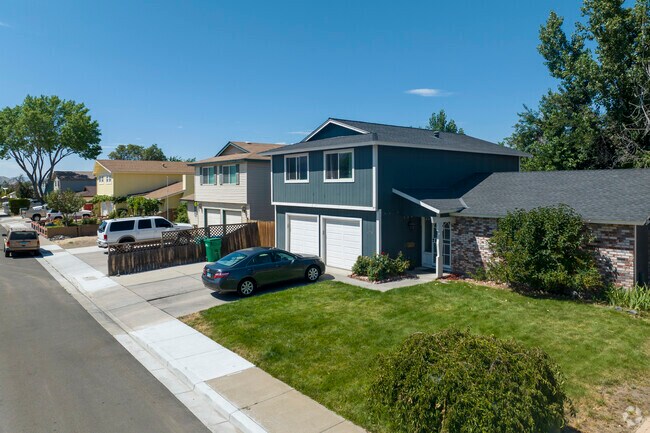 The suburban homes of Sparks Marina have equity in their mature landscaping.