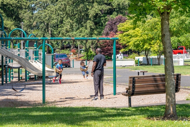Fir Garden Park is a favorite spot for families.