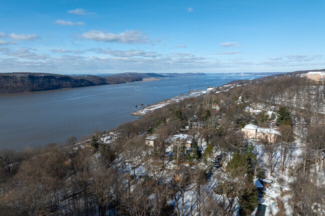 Ziccolella Elementary School has beautiful views and is nestled alongside the Hudson River.