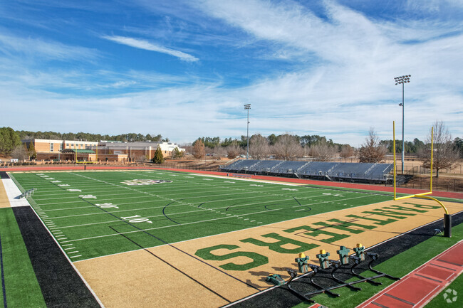 Don't miss the home games at Langston Hughes High School.