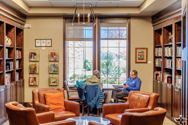 The neighborhood clubhouse also has a library and crafts room.
