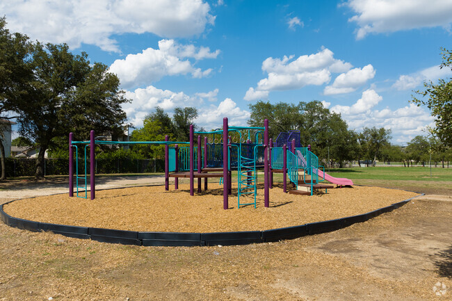 Students of Cedar Park can enjoy the playground during recess at Giddens Elementary.