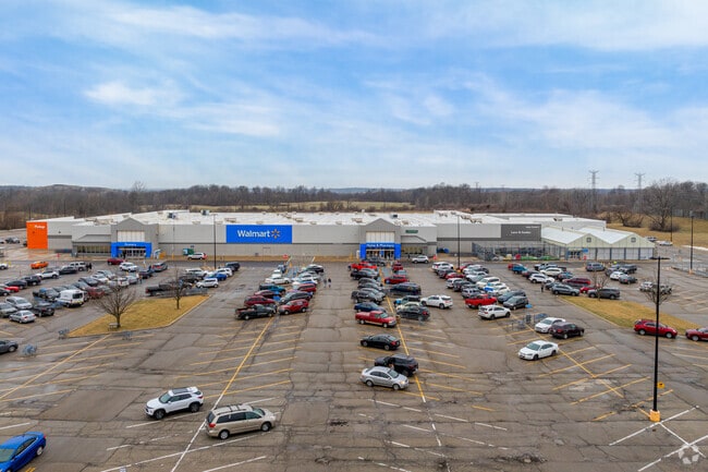 New Castle has many of the big box stores one would find in a larger city.