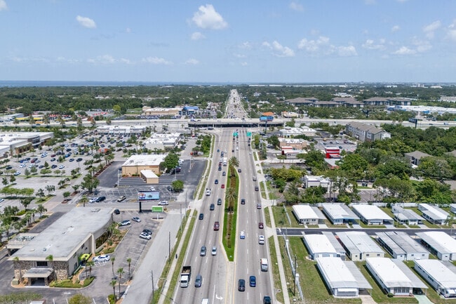 Shopping and living are just across the street in the Newport neighborhood.