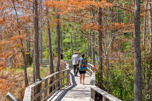 Rural Estates residents can enjoy walks through nature at nearby nature preserves.