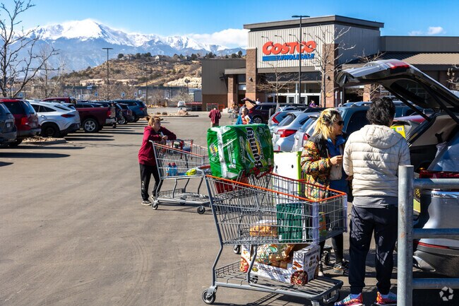 Costco is just around the corner from the Cragmor neighborhood.