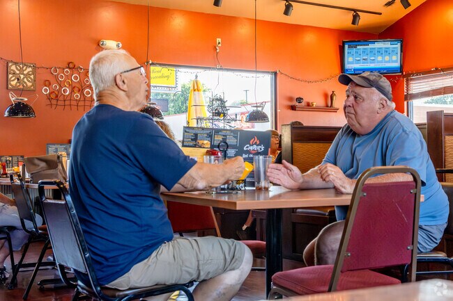 Cinder's is a popular BBQ spot near Northshore.