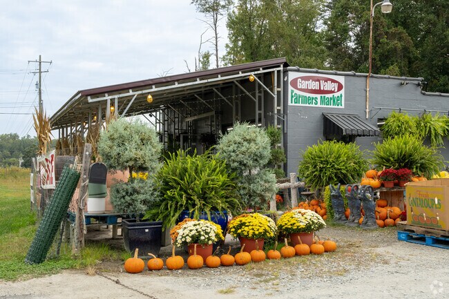The Garden Valley Farmers Market has something for everyone near The Orchard neighborhood.