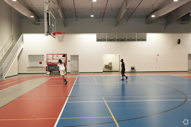 Richland Parks and Recreation Center grants access to various indoor activities.