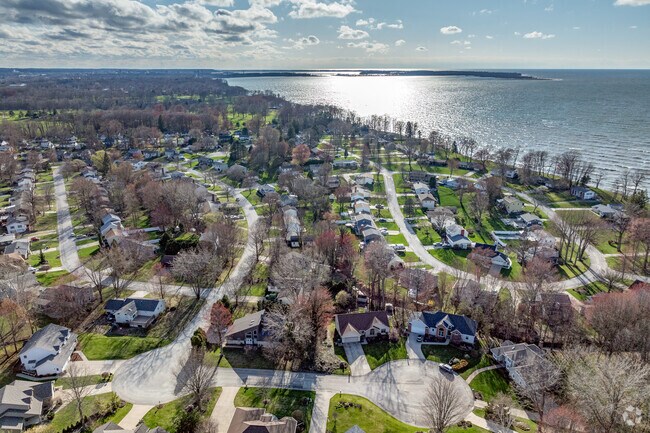 Lakefront developments in Harborcreek offer stunning views of Lake Erie.