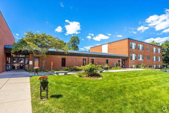 Holy Trinity Catholic School main entrance