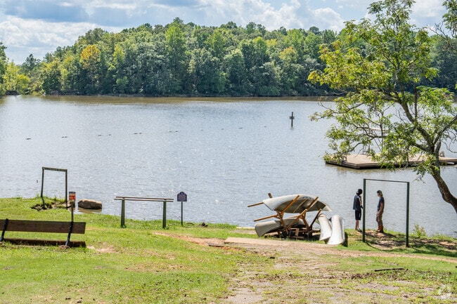 Chewacla State Park is a 700 acre park with trails and a lake.