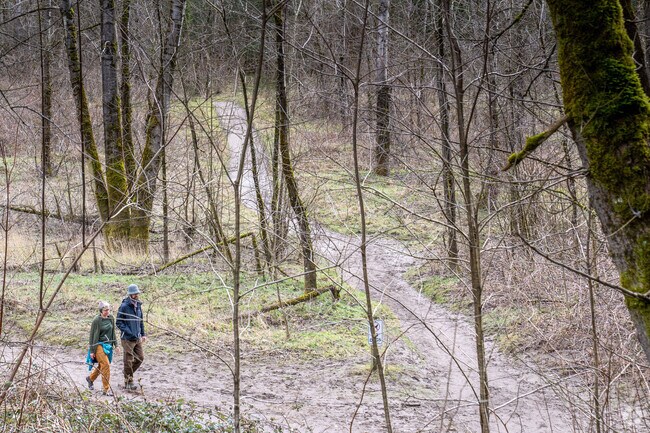 Glenn Otto Community Park offers great hiking paths with views of the Sandy River.