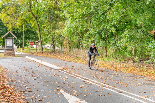 The Lebanon Valley Rail Trail offers cyclists a beautiful adventure in South Lebanon.