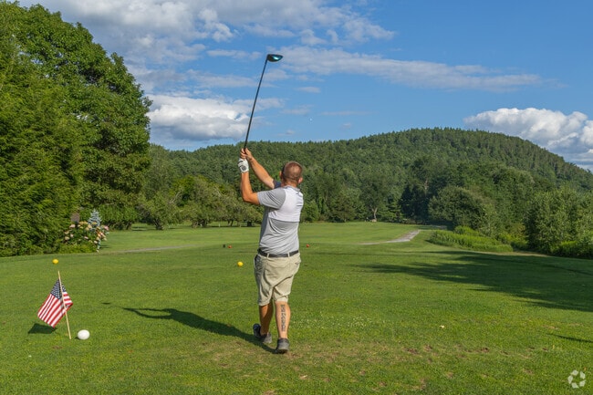Cronin’s Golf Resort in Warrensburg combines championship golf with Adirondack views.