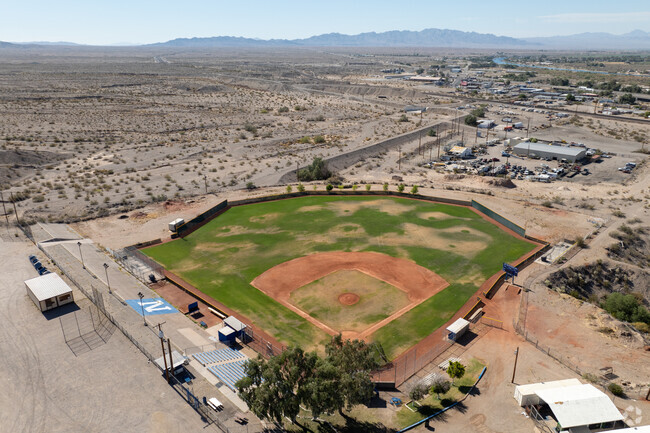 The beautiful campus of Needles Middle School includes modern amenities for students.