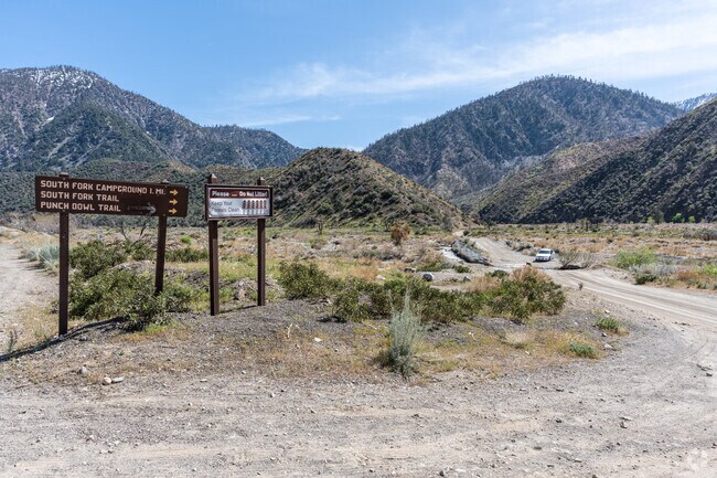 There are many trails to explore in the Angeles National Forest in Southeast Antelope Valley.