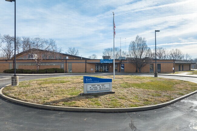 Koch Elementary has an overall D- grade on Niche.