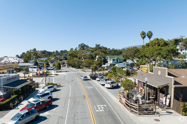 Lillie Avenue is a great place to go shopping on a weekend morning in Summerland.
