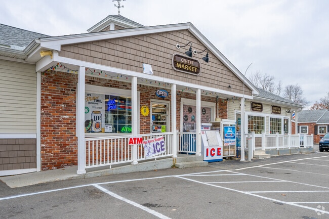 Center Market serves as a local convenience store, providing everyday essentials in the heart of Hampstead.
