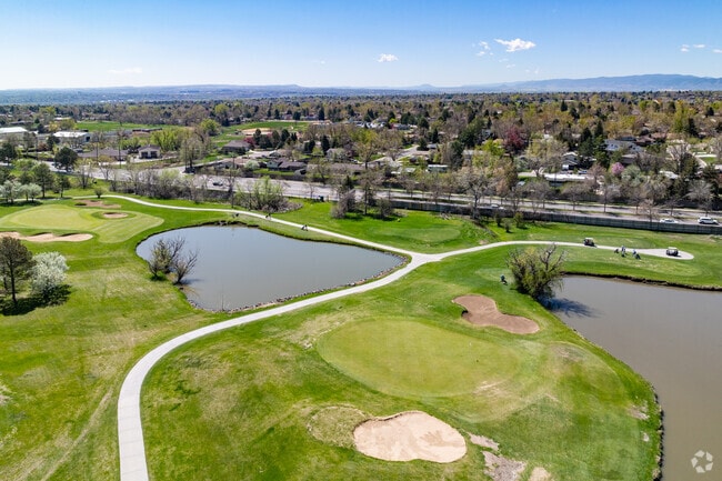 Hit the range at Raccoon Creek Golf Course just south of Grant Ranch.