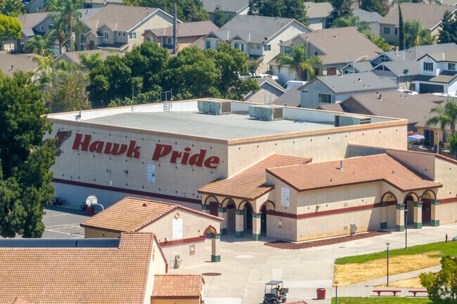 There is Hawk Pride at Delhi High School in Delhi.